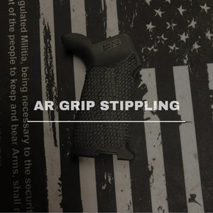 AR Grip Stippling